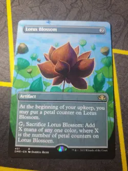 Lotus Blossom - 451 - Borderless Rare - Dominaria Remastered - MTG - Image 1