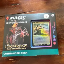 Magic: The Gathering Lord of the Rings Commander Deck The Hosts of Mordor Sauron - Image 1