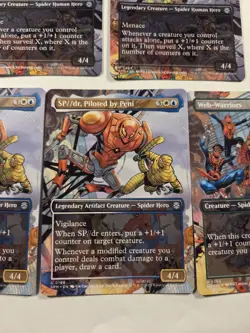 Magic The Gathering Marvel's Spider-Man Full Art Cards Spider-Man Noir Sp Dr... - Image 3