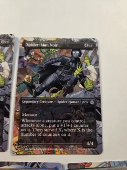 Magic The Gathering Marvel's Spider-Man Full Art Cards Spider-Man Noir Sp Dr... - Image 5