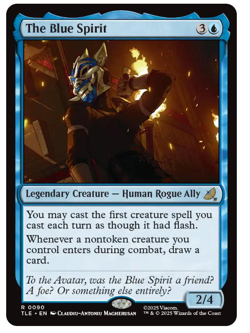 The Blue Spirit Avatar MTG - Image 1