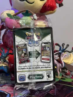 Glaceon ex 026/131 Prismatic Evolutions 2025 Holiday Stamped Promo Pokemon - Image 2