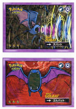 ZUBAT & GOLBAT - Cracked Ice Holo- Flash Edition Safari 2025 - Pokemon - Image 1