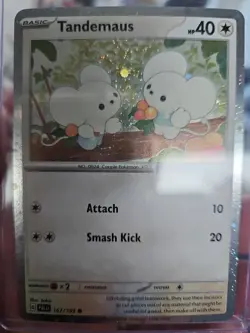 Tandemaus 167/193 S&V Paldea Evolved Cosmos Holo Promo Pokemon TradingCG 2023 NM - Image 1