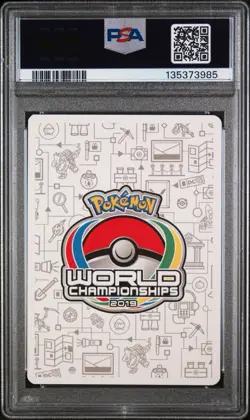 2019 POKEMON WORLD CHAMPIONSHIPS PROMO #71 MEWTWO & MEW GX WORLD CHAMP PSA 10 - Image 2