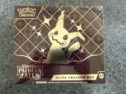 Pokemon TCG: Paldean Fates Elite Trainer Box ETB SV4.5 820650856181 - Image 1
