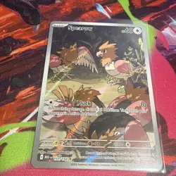Pokemon Spearow Holo #151/132 ME01: Mega Evolution Near Mint or Better - Image 1