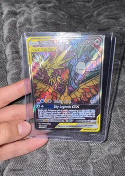 SEALED Moltres Zapdos Articuno NM GX Hidden Fates Pokemon Black Star Promo SM210 - Image 1