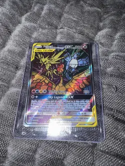 SEALED Moltres Zapdos Articuno NM GX Hidden Fates Pokemon Black Star Promo SM210 - Image 2
