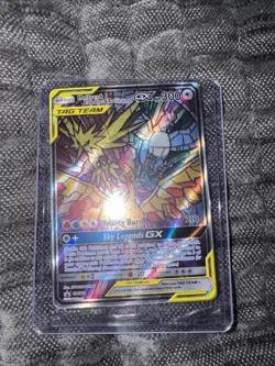 SEALED Moltres Zapdos Articuno NM GX Hidden Fates Pokemon Black Star Promo SM210 - Image 5