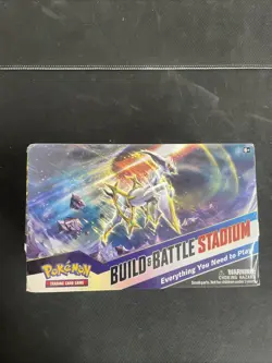 Pokemon TCG: Sword & Shield Brilliant Stars Build and Battle Stadium Sealed 820650850134 - Image 1