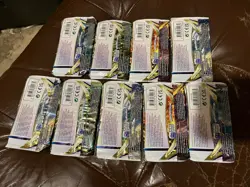 9x Lot Pokemon TCG BRILLIANT STARS Booster Pack Unweighed Factory Sealed 1/4 Box - Image 2