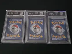 2008 Pokemon D&P Charizard Charmeleon Charmander Holo Stormfront #103 PSA 9 Mint - Image 2