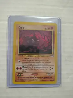 Onix 69/111 Common Unlimited Edition Neo Genesis Pokemon Vintage 2000 - Image 1
