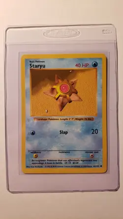 Staryu 1st Edition Shadowless | Pokemon TCG Base Set | Excellent Condition - Image 1