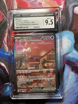 Mew ex #053 CGC 9.5 - 2023 Pokemon SV Promos 151 Ultra Premium Collection - Image 1