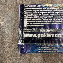 Pokemon TCG XY Evolutions Booster Pack - Factory Sealed - Raichu Artwork 2016 - Image 5