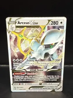 Pokemon TCG Arceus VSTAR Metal Ultra-Premium Collection 123/172 Brilliant Stars - Image 1