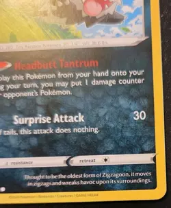 Galarian Zigzagoon 117/202 Common Sword & Shield Pokemon TCG - Image 5