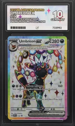 Umbreon EX #176 - PFC PROMO- Ace Graded 10 Gem Mint - Pokemon TCG - Image 1