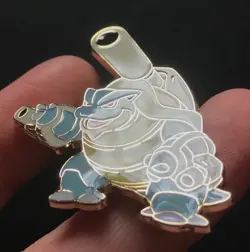 Mega Blastoise M Pokemon Pin Badge Metal Enamel 2016 From Blister Evolutions - Image 4