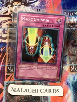 Yugioh x1 Magic Cylinder (Common 1st Ed YSD-EN040) (Light Play!) - Image 1