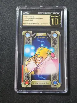 Yellow Hecate Yu-Gi-Oh Sealdass Bandai #36 CGC Pristine 10 - Image 1