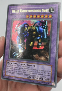 YGO - Foil Bleed Misprint - The Last Warrior from Another Planet (LON-077) NM - Image 3