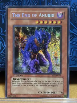Yugioh The End of Anubis English Old Asian Edition 1st Edition AST-AE000 - Image 1