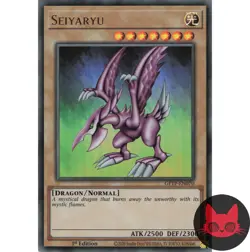 Yugioh Seiyaryu GFTP-EN070 Ultra Rare 1st Edition NM - Image 1