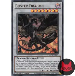 Yugioh Buster Dragon GFTP-EN097 Ultra Rare 1st Edition NM - Image 1