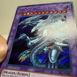 Yugioh! Blue-Eyes Ultimate Dragon LCKC-EN057 Secret Rare Unlimited LP - Image 2
