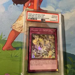 Yu-gi-oh! TCG Maliss C MTP-07 (CR) CRBR-EN022 1st Edition PSA 10 - Image 2