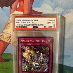 Yu-gi-oh! TCG Maliss C MTP-07 (CR) CRBR-EN022 1st Edition PSA 10 - Image 3