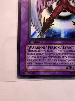 Elemental Hero Air Neos STON-EN034 Strike of Neos 1st Edition - Image 4