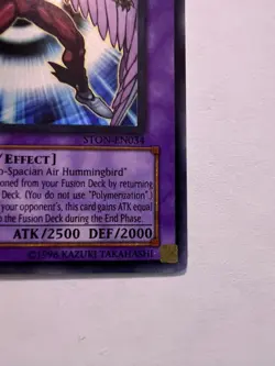 Elemental Hero Air Neos STON-EN034 Strike of Neos 1st Edition - Image 5