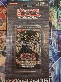 2 Booster Packs Duelist Pack Zane Truesdale Yu-Gi-oh TCG Edition English Blister - Image 1
