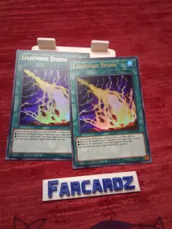 Yugioh!-(x2)-Lightning Storm- Ultra Rare- Kico-en057- 1st Edition-(MOD/LP) - Image 1