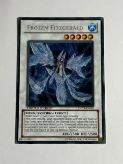 Yu-Gi-Oh! Frozen Fitzgerald (DPCT-EN005) Secret Rare - Limited Edition (NM) - Image 1