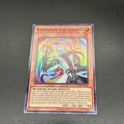 YuGiOh Kaibaman the Legend DUAD-AE021 Super Asian English A - Image 1