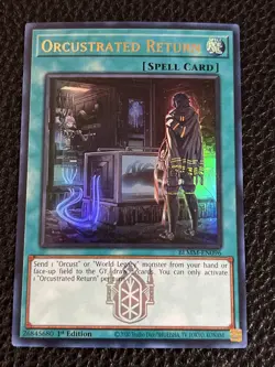 Orcustrated Return BLMM-EN096 Yugioh 1st Ed. (New) Ultra Rare - Image 1