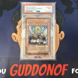 PSA 9 MINT 2004 YU-GI-Oh! Exclusive Pack THEINEN THE GREAT SPHINX EN001 - Image 1