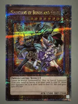 YUGIOH MAGICIANS OF BONDS AND UNITY ASIA ENGLISH LEDE-AE000 25TH FOIL QCSR - Image 1
