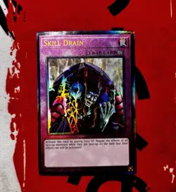Skill Drain 1st Edition Prismatic Ultimate Rare Card RA02-EN077 Yu-Gi-Oh! - Image 1
