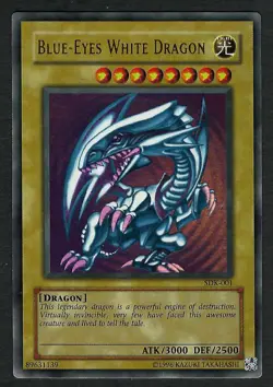 Yu-Gi-Oh! TCG Blue-Eyes White Dragon SDK-001 Ultra Rare Unlimited LP - Image 1