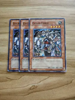 Yu-Gi-Oh! - Exiled Force 3X - Complete Playset - Image 1