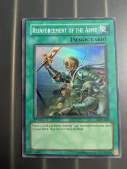 Yugioh Reinforcement Of The Army LOD-028 1st Edition NM - Image 1