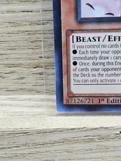 Mulcharmy Meowls SUDA-EN025 1st Edition Yugioh Card TCG Secret Rare (3) - Image 3