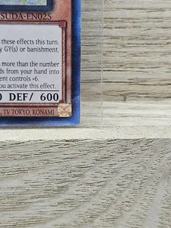 Mulcharmy Meowls SUDA-EN025 1st Edition Yugioh Card TCG Secret Rare (3) - Image 4