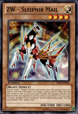 ZW - Sleipnir Mail - 1st Edition PRIO-EN096 - NM - YuGiOh - Image 1